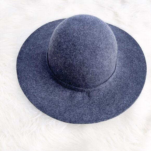 Banana Republic Factory Felt Floppy Hat in Heathered Gray - Picture 3 of 4